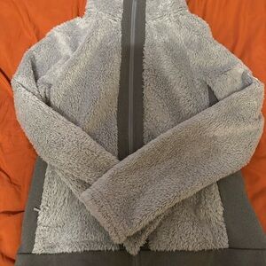 The North Face Women's Gray Teddy Jacket